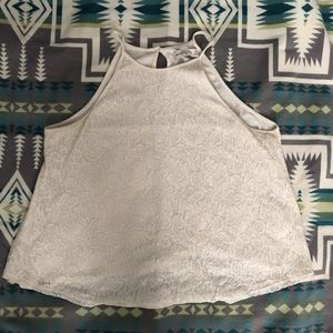 White Abercrombie & Fitch Tank Top